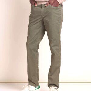 Toad&Co Men's Mission Ridge 5 Pocket Lean Pants